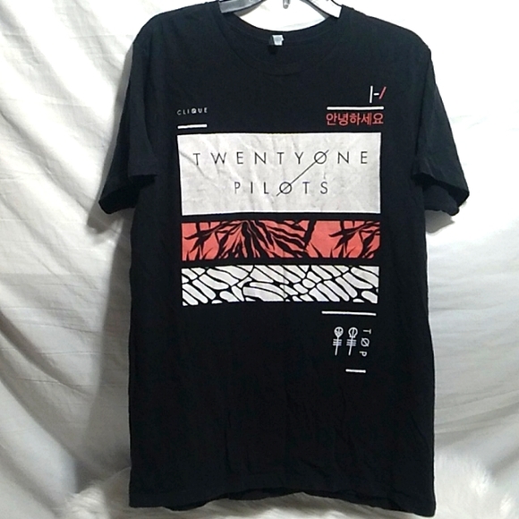 Vintage Twenty One Pilots Clique Pacific Shirt Sz.L (A-70 CRATE) - Picture 1 of 8